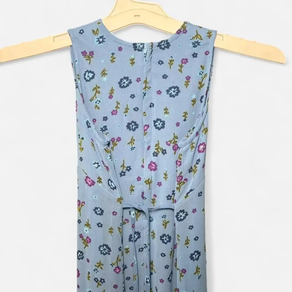 CHERRY STIX Girls Sundress 7/8 Floral Sleeveless Blue Multicolor
